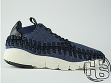 Чоловічі кросівки Nike Air Footscape Woven Chukka SE Obsidian Black/Sail 857874-400, фото 3