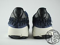 Чоловічі кросівки Nike Air Footscape Woven Chukka SE Obsidian Black/Sail 857874-400, фото 2