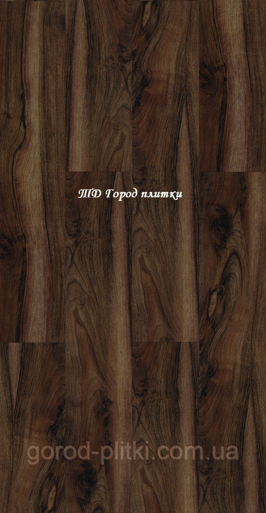 Кварцвінілова плитка LG Decotile 180*1200 - Горіх темний GSW 1237