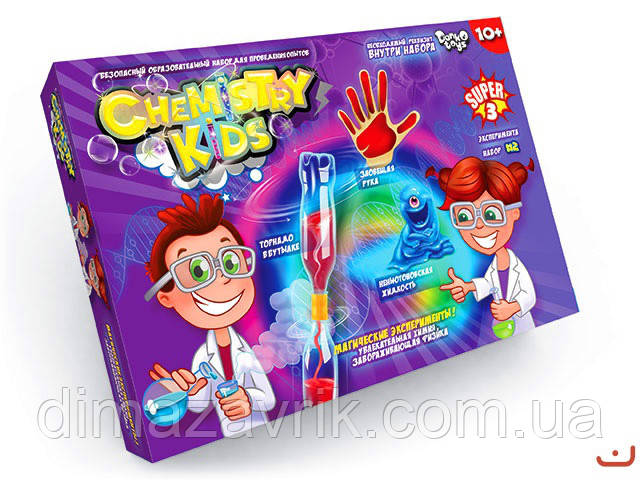 Набори для дослідів "Chemisty Kids" Danko Toys