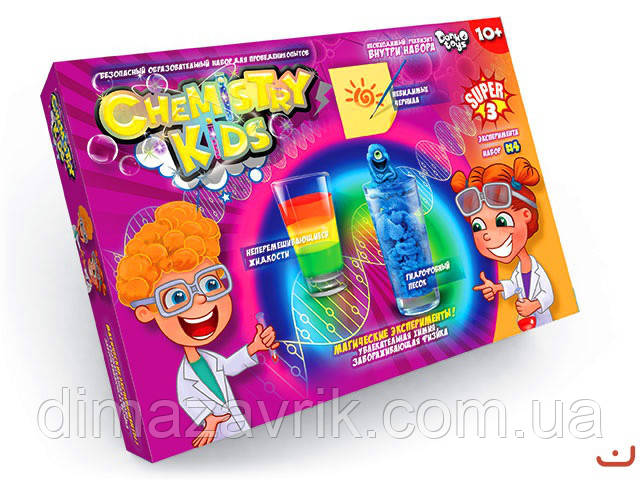 Набори для дослідів "Chemisty Kids" Danko Toys