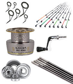 Запчастини для рибальських товарів