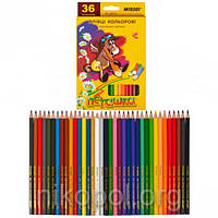 Набір кольорових олівців MARCO Пегашка 1010-36CB, 36 кольорів