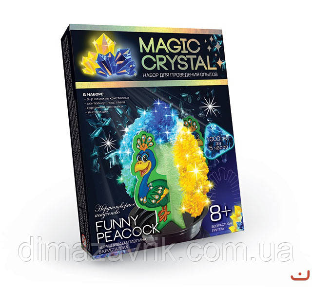 Набір для проведення дослідів "MAGIC CRYSTAL" Danko Toys
