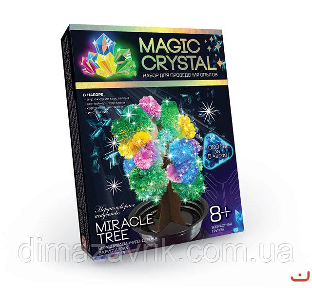 Набір для проведення дослідів "MAGIC CRYSTAL" Danko Toys, фото 1