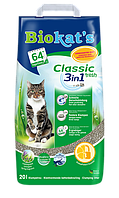 Наповнювач Biokat's Classic Fresh 3in1 для кішок глиняний, 20 л