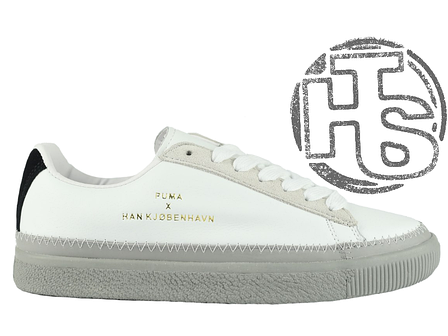 Жіночі кеди Puma Clyde Stitched x Han Kjøbenhavn White-Drizzle 364474-02, фото 1