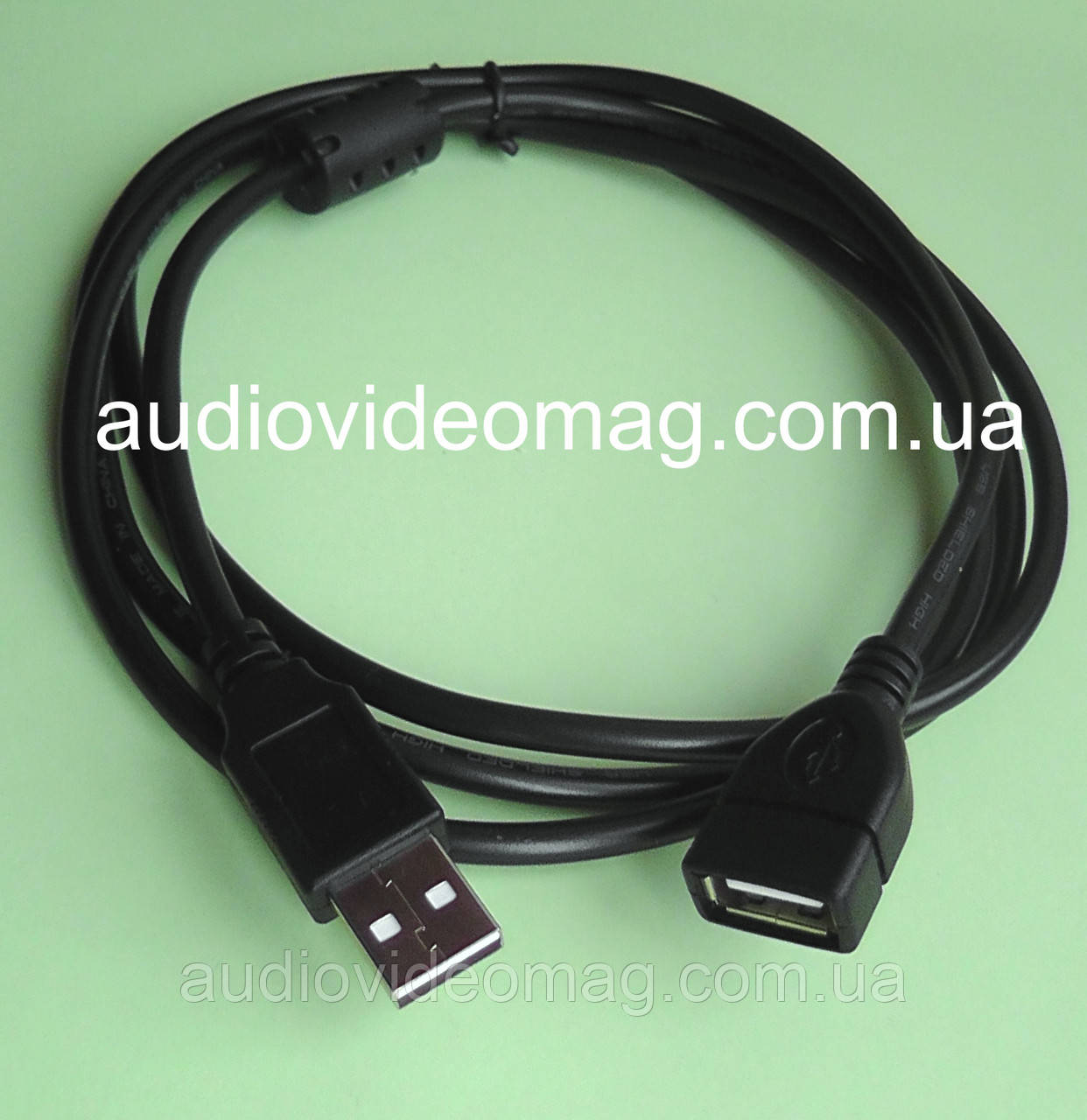 Кабель-удлинитель USB 2.0 AM-AF, длина 1.5 метра - фото 1 - id-p13156855