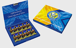 Шоколадний набір з 20 цукерок c Вашим логотипом від 100 наборів.
