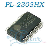 PL-2303HX конвертер интерфейса USB в RS232 SSOP28