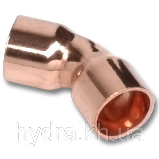 Кут мідний 42 мм дворозтрубний 45° ВП-ВП Banninger (5041)