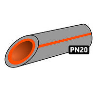  Труба поліпропілен 40 Koer pn — 20