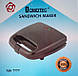 Бутербродница сендвичница Domotec Ms 7777, фото 4