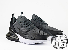 Чоловічі кросівки Nike Air Max 270 Flyknit Grey/White/Black AH8050-003, фото 3