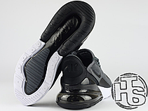 Чоловічі кросівки Nike Air Max 270 Flyknit Grey/White/Black AH8050-003, фото 6