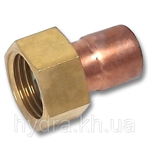 Муфта 18-3/4" з накидною гайкою мідний ВП-ВР Banninger (5359G)