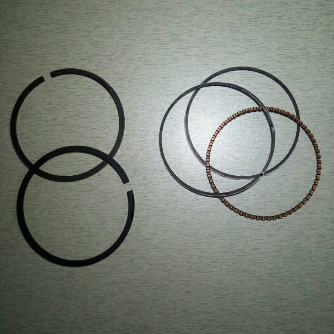 Кільця поршневі ремонтні 0,25 мм бензинового двигуна 177f, фото 1