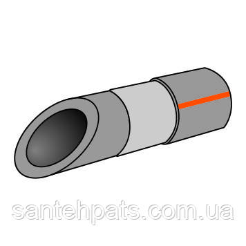 Труба поліпропілен штабована 25 Koer pn — 20, фото 1