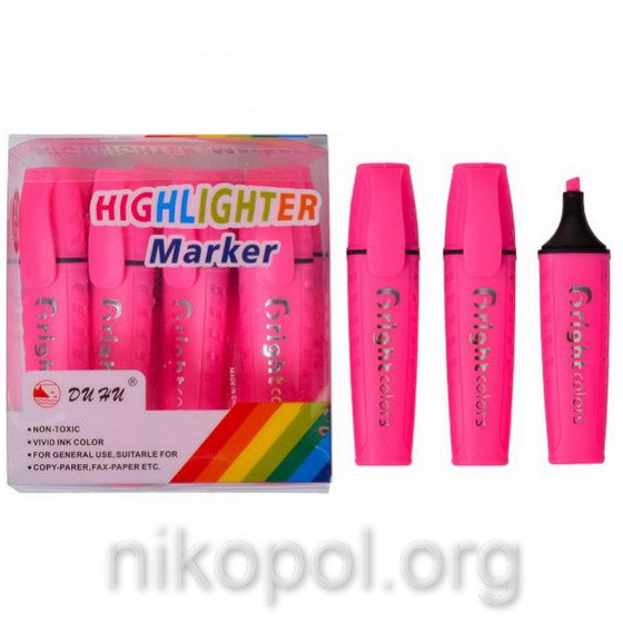 Текстовиделітель Bright-colors JH-700, рожевий