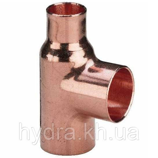 Трійник 22-15-22 мм мідний редукційний ВП Banninger (5130)