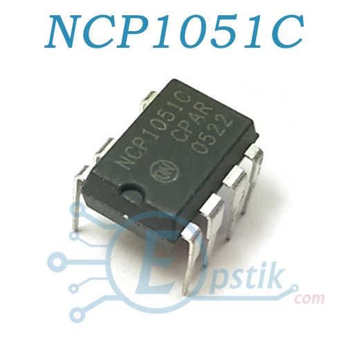 NCP1051, ШІМ контролер, DIP7