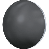 Напів-перли гарячою клейовою фіксації (HOTFIX) 2080/4 Crystal Dark Grey Pearl