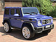 Дитячий електромобіль Mercedes-Benz G63 AMG (Кубик), мотори RPM 13500 обертів, ручка, коліщатка, фото 8