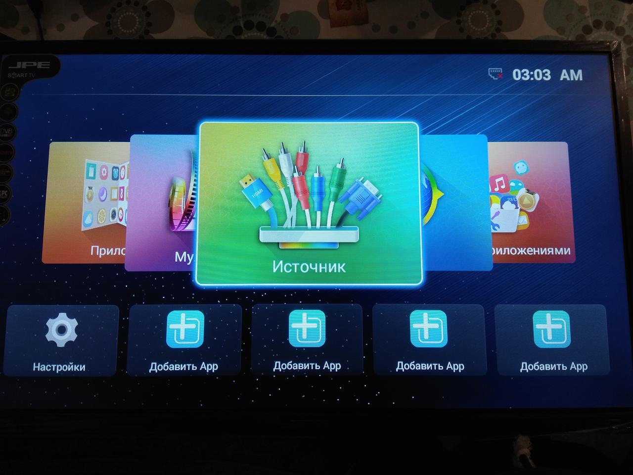 Телевизор LED backlight tv L 42" SMART TV ANDROID 4.4.4 опертивная память 1 Гб - фото 3 - id-p426982565