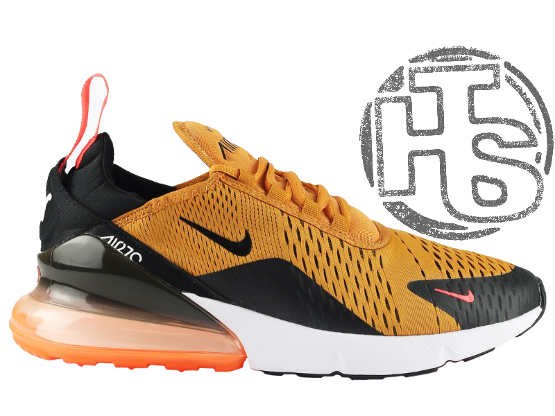 Чоловічі кросівки Nike Air Max 270 Flyknit Yellow/Black/Red AH8050-706