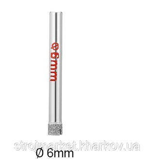 Коронка по плитки алмазна TM Zhwei 6мм