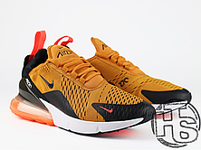 Чоловічі кросівки Nike Air Max 270 Flyknit Yellow/Black/Red AH8050-706, фото 4