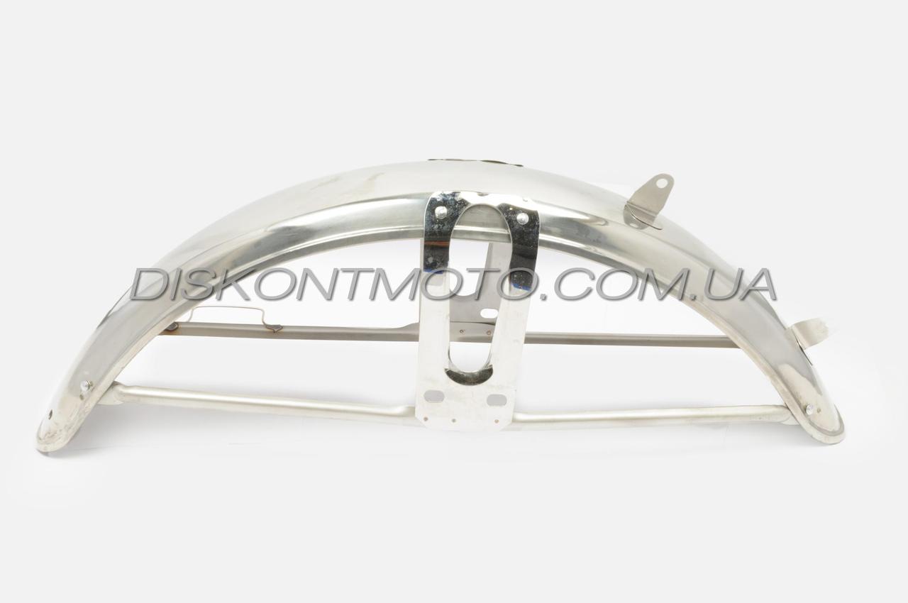 Крило переднє DELTA (хром) KOMATCU mod:B