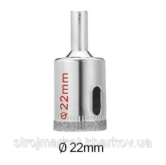 Коронка по плитки алмазна TM Zhwei 22мм