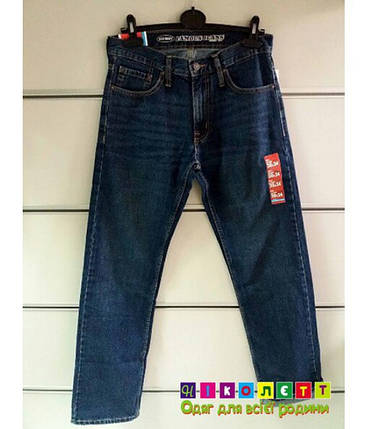 Джинси Чоловічі високий зріст Straight Old Navy Сині, фото 2