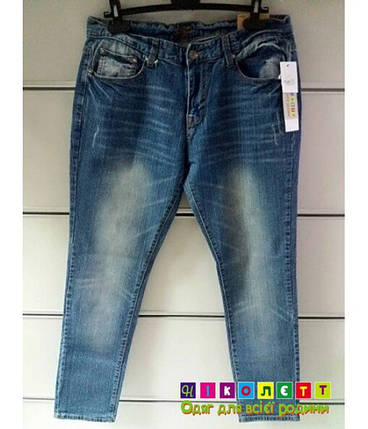 Джинси Чоловічі Rue21 Скінні Carbon з Потертостями, фото 2