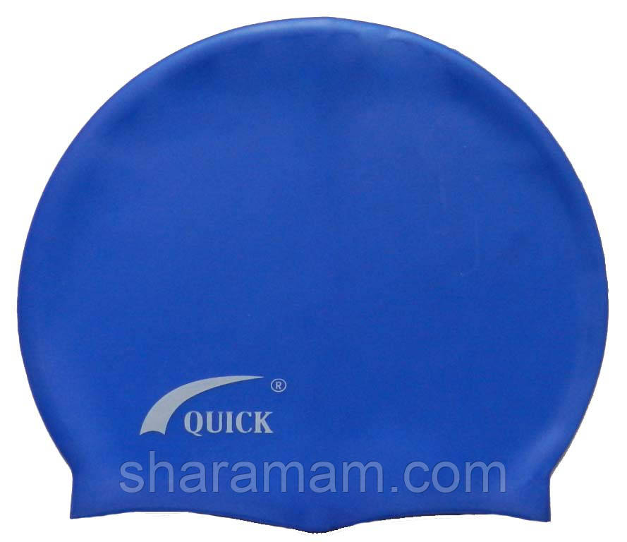 Шапочка для плавания «юниор» синего цвета - фото 1 - id-p223479821