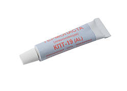 Термопаста КПТ-19 (тюбик 17 г) невисихна Алюмінієва