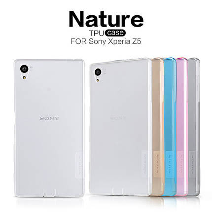 TPU чохол Nillkin для Sony Xperia Z5 (5 кольорів), фото 2