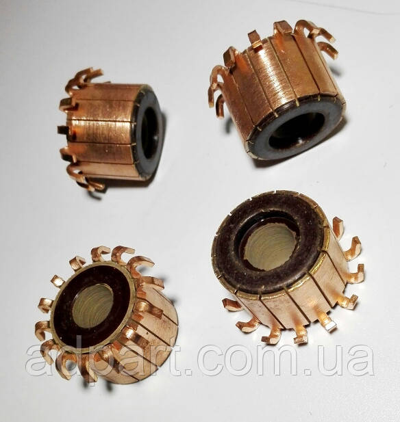 Заказать Коллектор якоря 14 ламелей 24,3D*10d Крючок с доставкой по ...