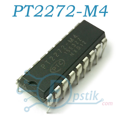 PT2272-M4, бездротовий декодер, DIP18