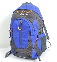 Городской спортивный рюкзак в стиле Deuter Mountain G25 синий (46х27х18 см. V-35л.)