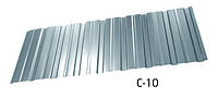 Профнастил оцинкованный С-10 стеновой 0.4 мм
