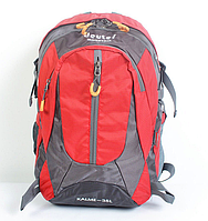 Городской спортивный рюкзак в стиле Deuter Mountain G25 красный (46х27х18 см. V-35л.)