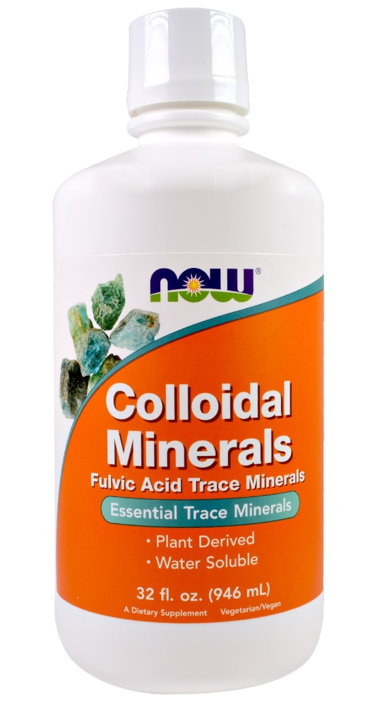 Колоїдні мінерали Now Foods Colloidal Minerals 946 мл