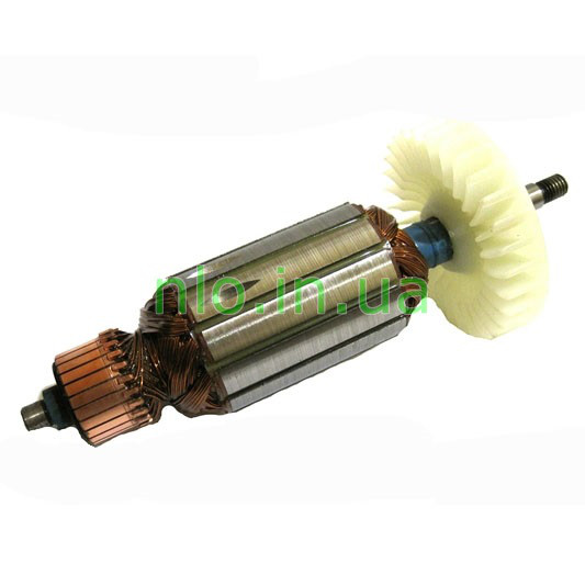 Якір болгарки Интерскол 150 1300 (180х43 шліц +різьба), фото 1