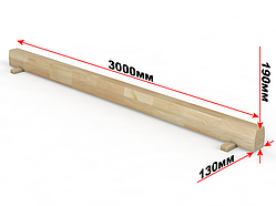 Бюстгальтер гімнастичне підлогове L = 3 м