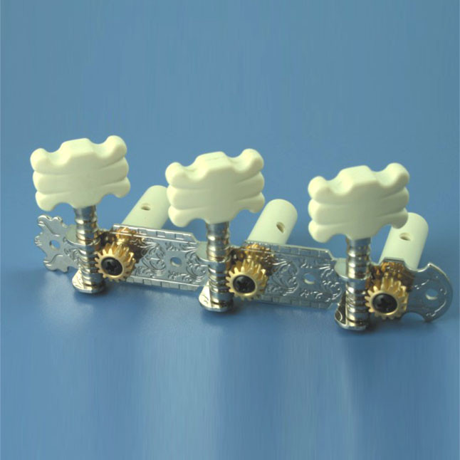 AFD017CP Механіка потрійна для класичної гітари (комплект), фото 1