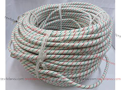 Мотузка статична шнур 10 мм капроновий поліамідний для промислового альпінізму, від 50 м