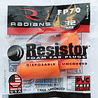 Універсальні беруші Radians Resistors FP70. SNR37, фото 4