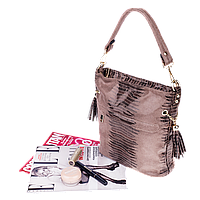 Подарок на 8 марта ,Женская сумочка Realer P111 (хаки)